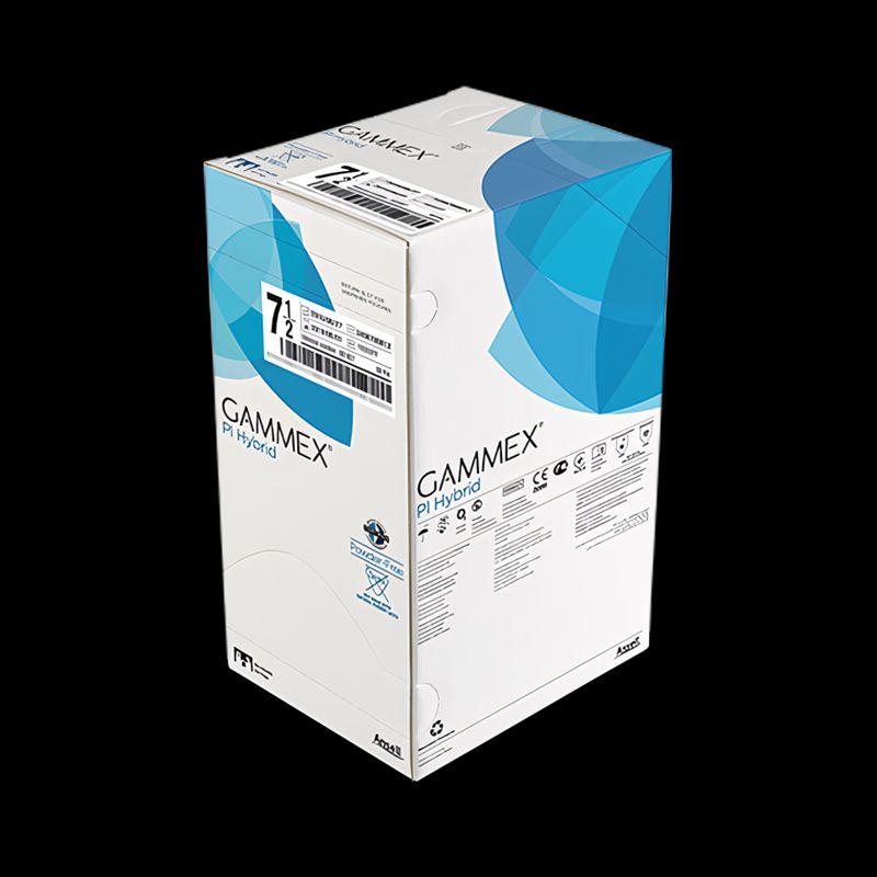 Gammex® PI Hybrid, Поліізопреново-неопренові хір. Рук-и стер.-без пудри р. 9.0